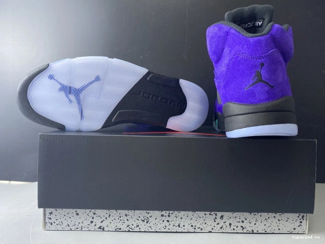 Alternate 5 Jordan 136027-500 Air Retro Grape 1101